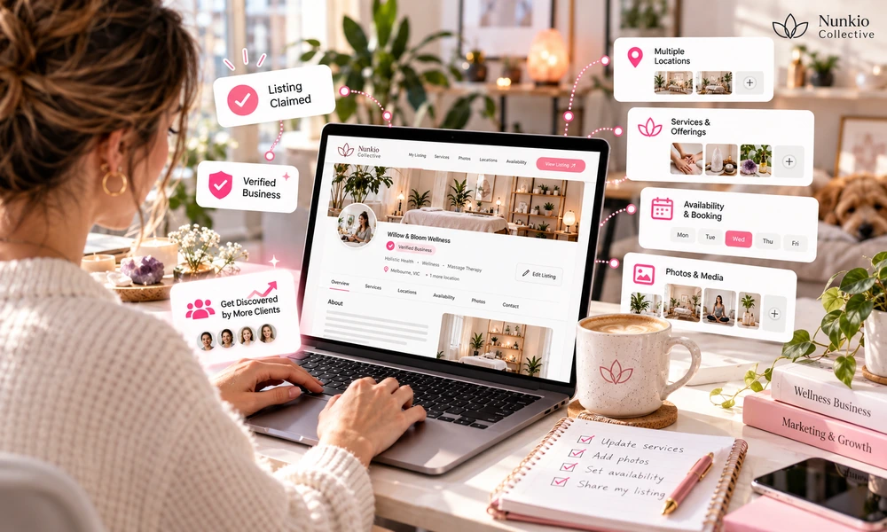 Are You a Practitioner or Small Business - Here's Why You Should Claim Your Nunkio Collective Listing